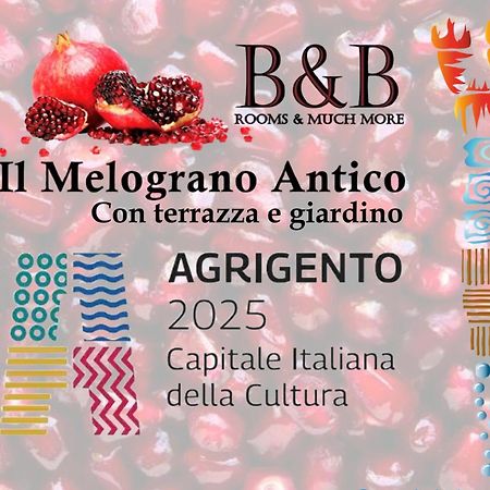 B&B Il Melograno Antico Con Terrazza E Giardino アグリジェント エクステリア 写真