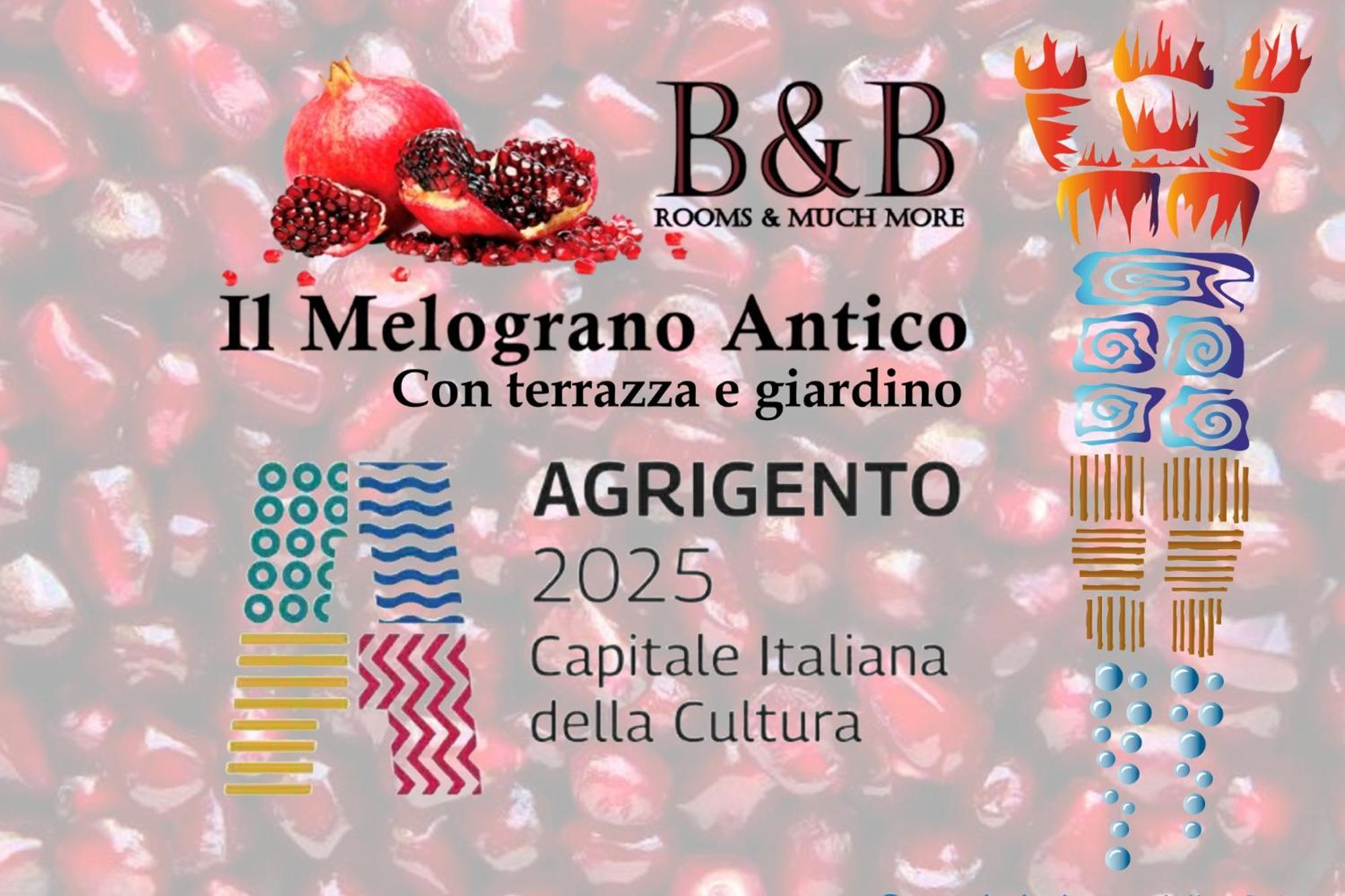 B&B Il Melograno Antico Con Terrazza E Giardino アグリジェント エクステリア 写真